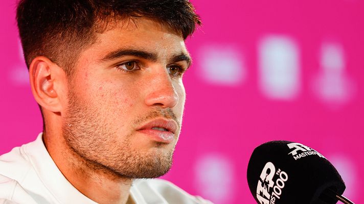 Tenis - Alcaraz: "A la mínima que me note algo en el antebrazo dudo que pueda seguir"