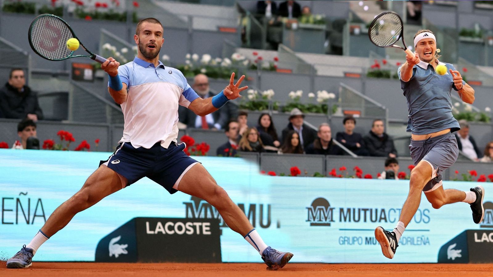 Tenis - ATP Mutua Madrid Open: B. Coric - A. Zverev  - ver ahora