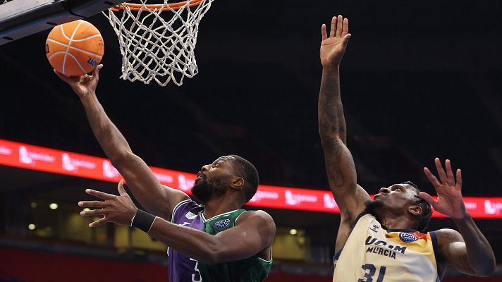 Unicaja se mete en la final de la Champions League tras remontar ante UCAM Murcia a base de triples