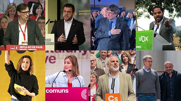 Telediario Fin de Semana - El anuncio de Sánchez se cuela en la campaña electoral catalana
