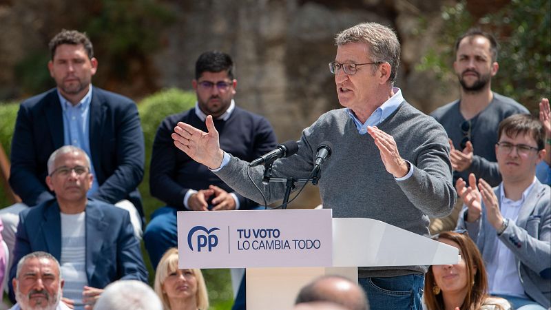 Feijóo critica los "tics autoritarios" de Sánchez mientras Sumar y Podemos apoyan al presidente