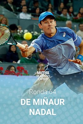 ATP Mutua Madrid Open: A. de Miaur - R. Nadal
