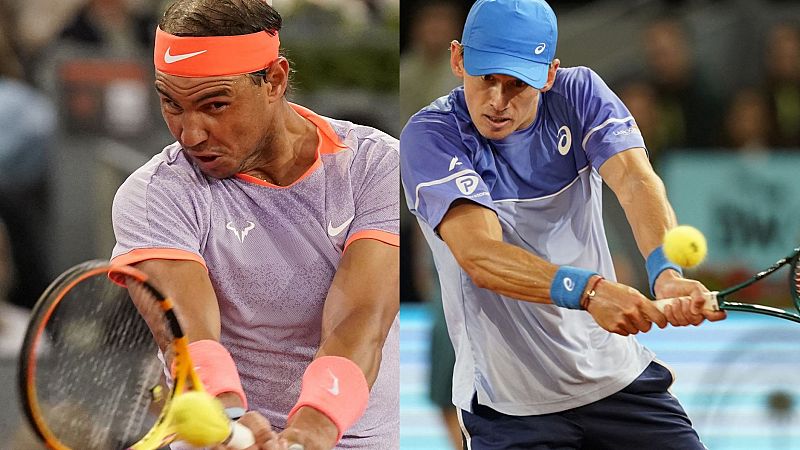 Tenis - ATP Mutua Madrid Open:  A. de Miaur - R. Nadal - ver ahora