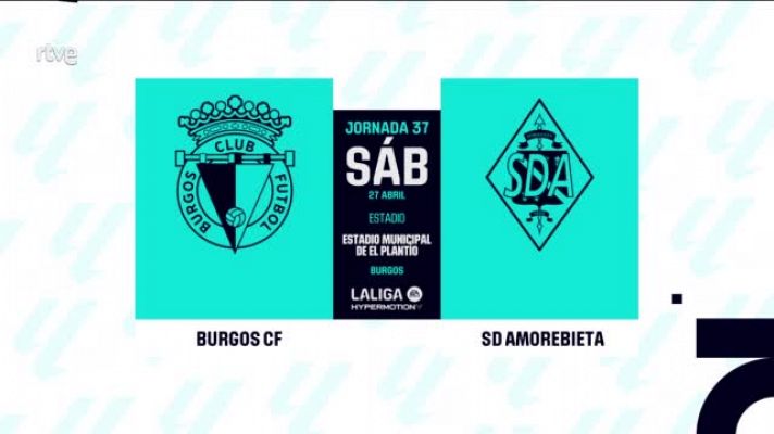 Burgos - Amorebieta: resumen partido 37ª jornada | Segunda