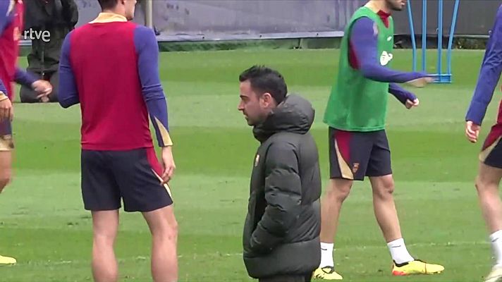 Telediario Fin de Semana - Asegurar un puesto en la Supercopa, entre los objetivos de Xavi y el Barça para lo que queda de temporada