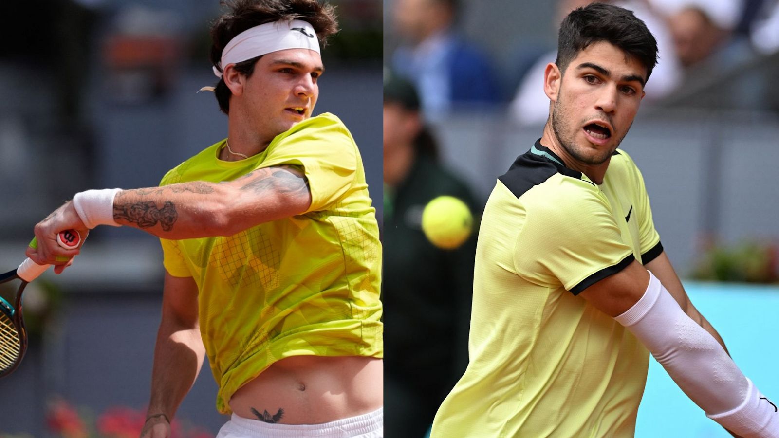 Tenis - ATP Mutua Madrid Open: T. Seyboth Wild - C. Alcaraz