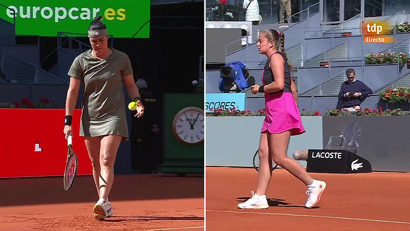 Tenis - WTA Mutua Madrid Open: J. Ostapenko - O. Jabeur - ver ahora