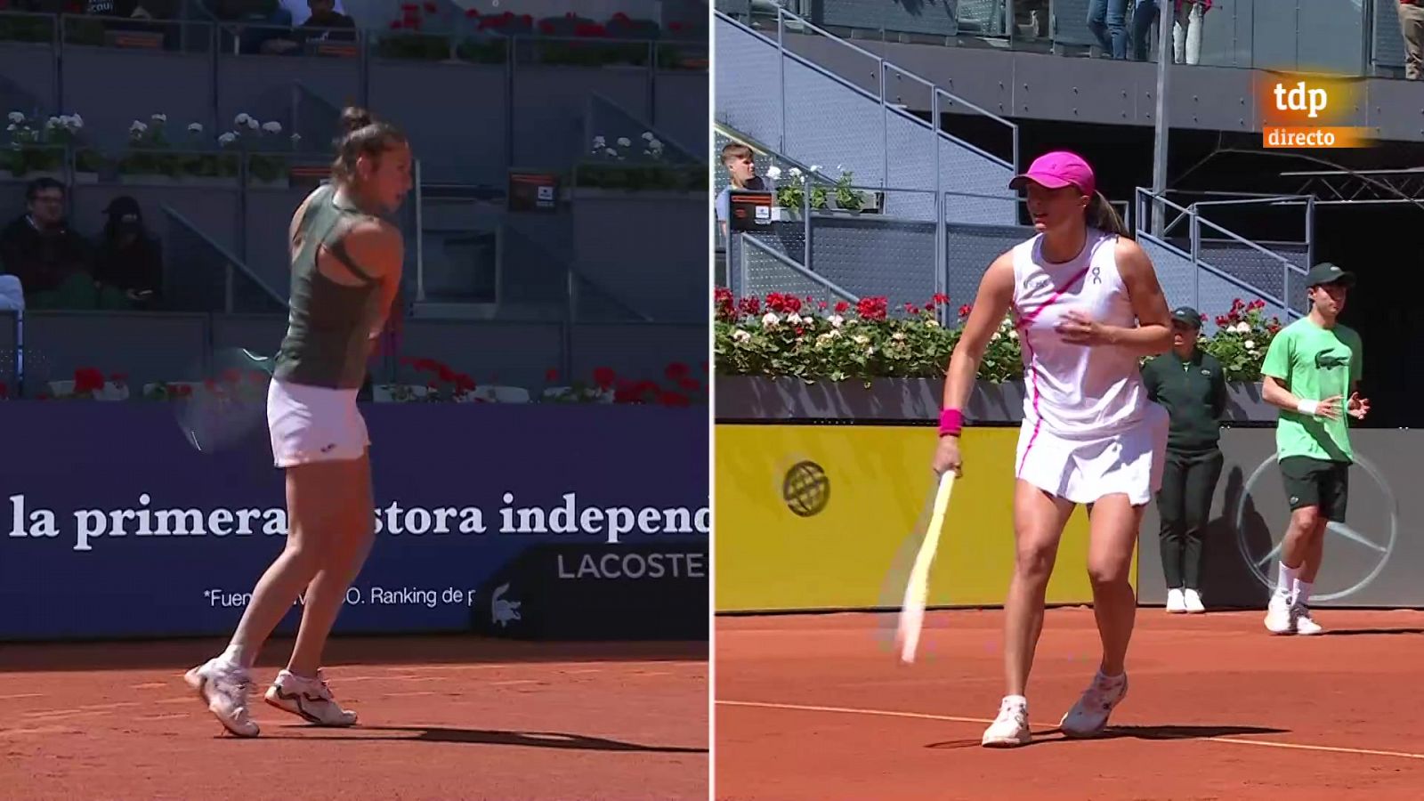 Tenis - WTA Mutua Madrid Open: I. Swiatek - S. Sorribes