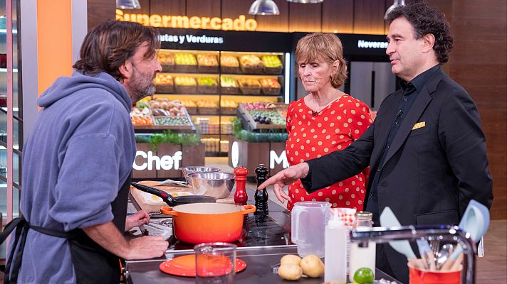 Mercedes Milá y Gonzalo: pareja de oro en MasterChef 12