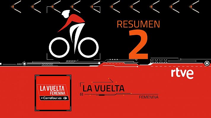 Ciclismo - La Vuelta femenina 2024 | Resumen de la etapa 2: Alison Jackson gana al sprint tras un caótico final