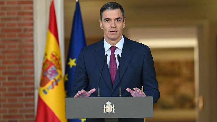 Sánchez anuncia su decisión de "seguir con más fuerza" como presidente del Gobierno tras cinco días de reflexión