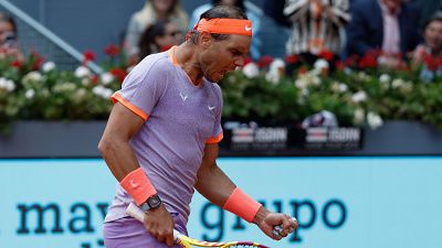 Madrid Open 2024: resumen del partido Nadal - Cachn