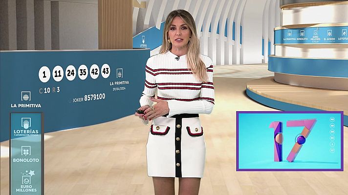 Loterías - Sorteo de la Bonoloto y Primitiva del 29/04/2024