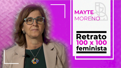 Retrato 100x100 feminista: Mayte Moreno