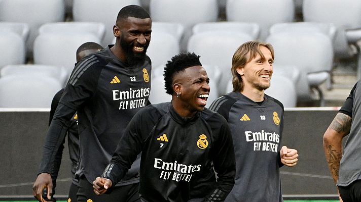 Telediario 1 - El Real Madrid, centrado en vencer al Bayern