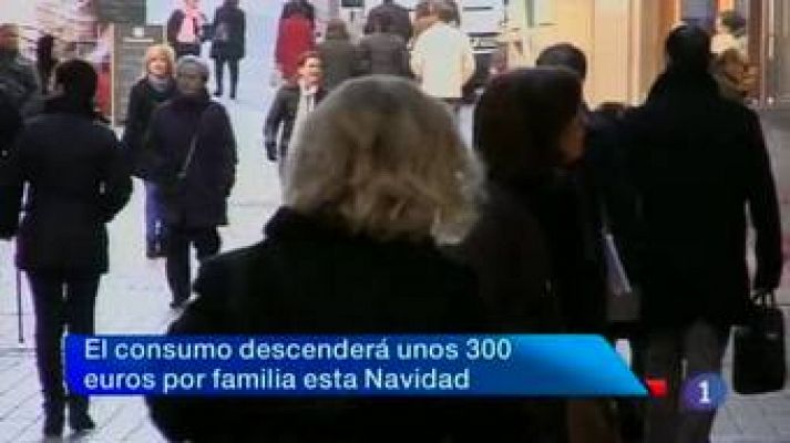 Noticias Castilla La Mancha en 2' (11/12/2012)