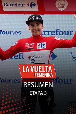 Ciclismo - La Vuelta femenina 2024 | Resumen de la etapa 3: Marianne Vos no encuentra rival en el sprint de Teruel