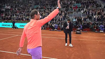 Nadal: "Lo nico que puedo es dar las gracias, ha sido un viaje increble"