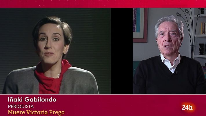 Iñaki Gabilondo recuerda a Victoria Prego:  "Ella era una periodista clásica"