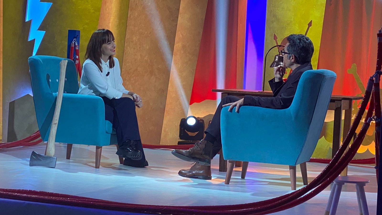 Marta Jiménez, El Duelo: Crimen y Castigo vs American Psycho - Ovejas eléctricas | Ver