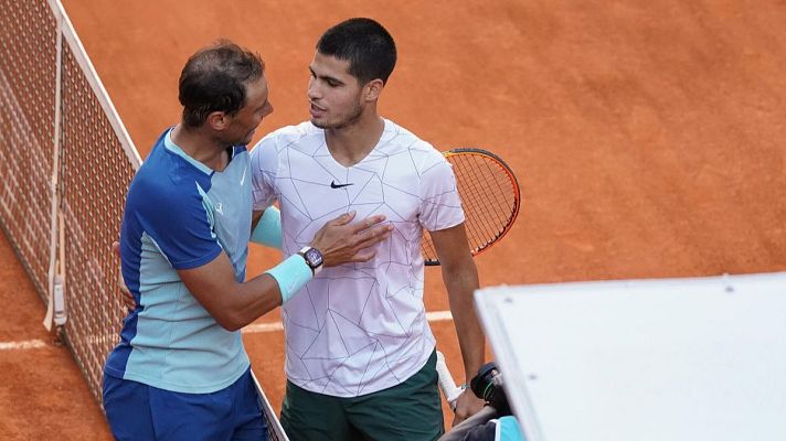 Madrid Open de Tenis - Alcaraz, en TVE: "Ojalá podamos jugar el dobles juntos (con Nadal)"
