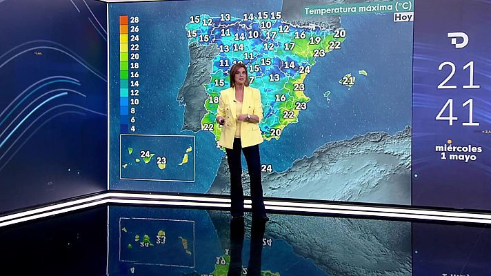 El tiempo - Intervalos de viento fuerte en el extremo sureste peninsular