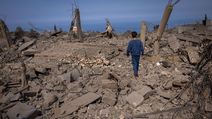 Telediario 2 - Continúan los ataques israelíes sobre el sur de Líbano