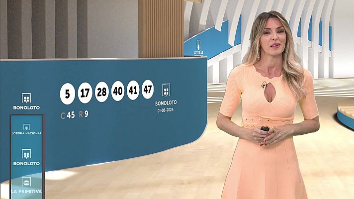 Loterías - Sorteo de la Bonoloto del 01/05/2024