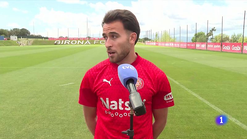 Eric García, a TVE: "La temporada del Girona es histórica" | Ver
