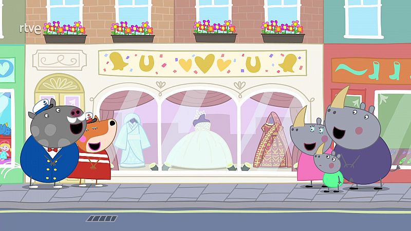 Mr. Bull is getting married! - Peppa Pig en inglés | Watch