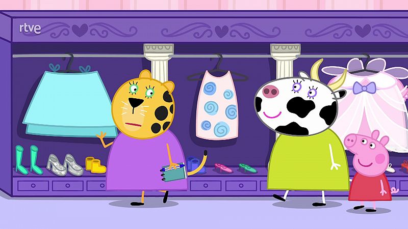 Getting ready for a wedding! - Peppa Pig en inglés | Watch