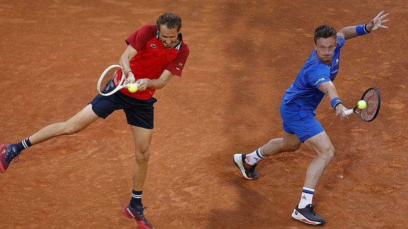 Tenis - ATP Mutua Madrid Open. 1/4 Final: D. Medvedev - J. Lehecka - 02/05/24 - ver ahora