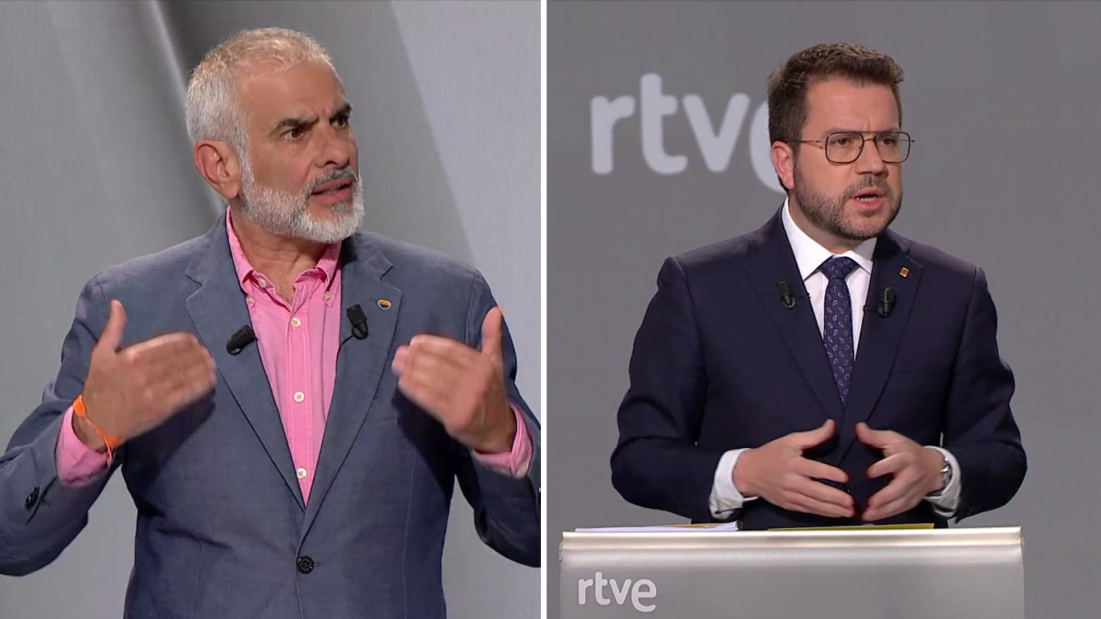 Elecciones Cataluña 2024 | Cs carga contra los independentistas y contra Sánchez; y Aragonès le contesta: "Nunca vamos a renunciar al referéndum - Especiales informativos | Ver