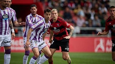 Mirands - Real Valladolid: resumen del partido de la 38 jornada de Liga | Segunda