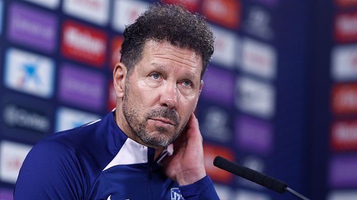 Simeone: "Esperamos a Memphis, querrá llegar de la mejor manera a la Eurocopa"