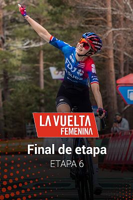 Vuelta ciclista a España - Evita Muzic se impone a Demi Vollering en la cima de la Laguna Negra