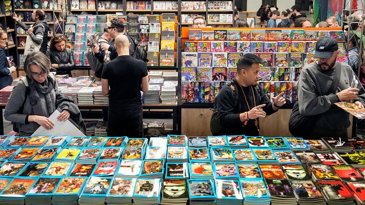 Telediario 2 - Arranca la edición número 42 del salón del cómic de Barcelona