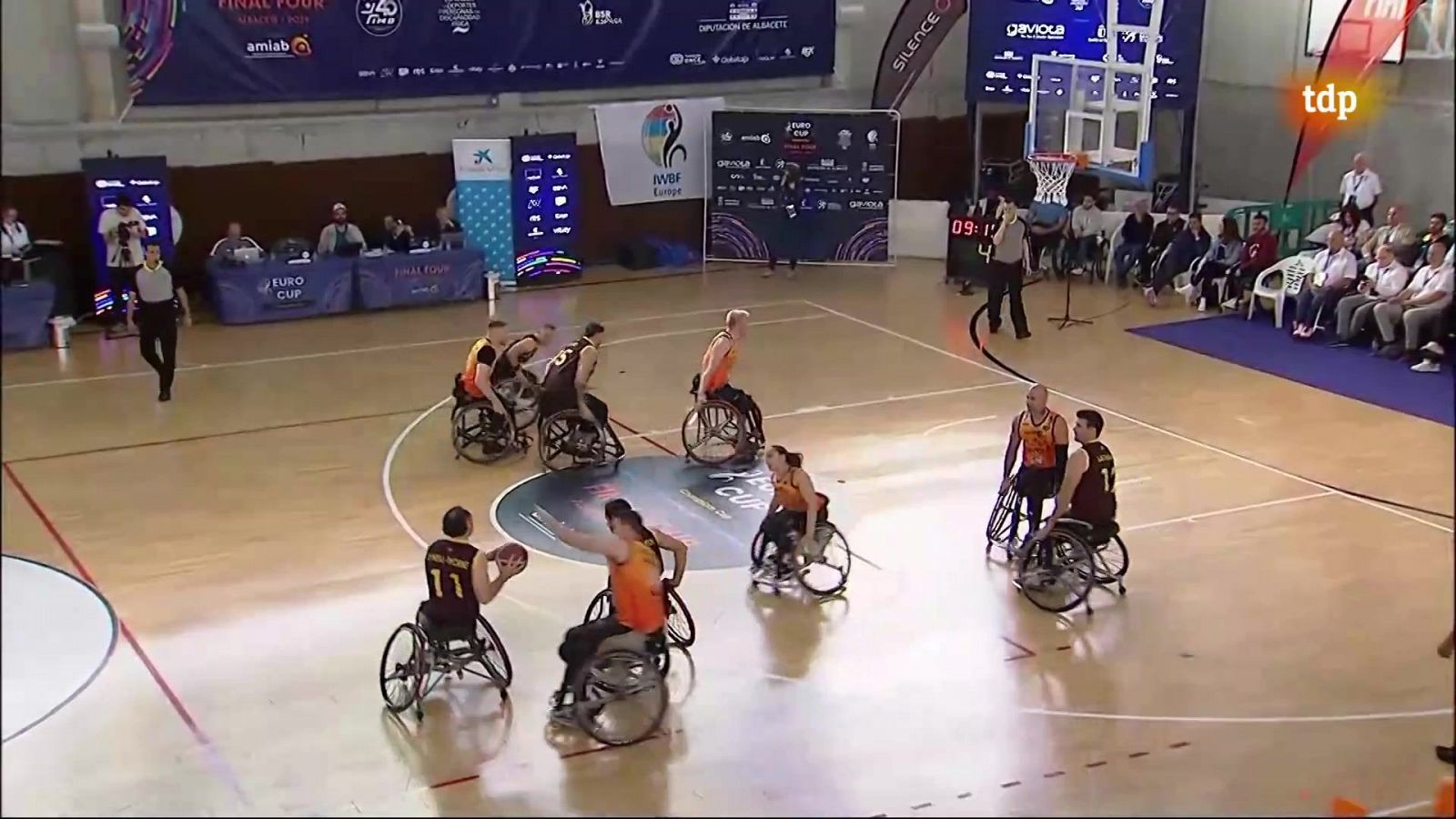 Baloncesto en silla de ruedas - Champions Cup. 2ª Semifinal: BSR Amiab Albacete - CD Ilunion