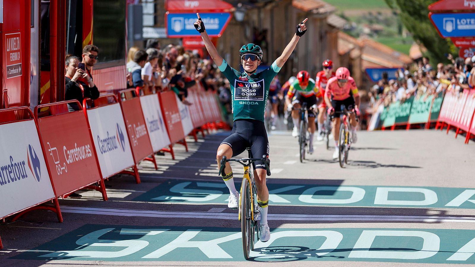 Marianne Vos se impone con claridad en Sigüenza