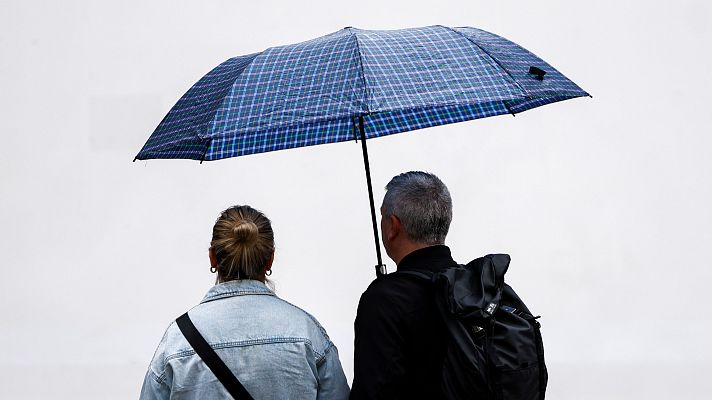 Lluvias en el tercio noroeste, meseta Norte y Pirineos