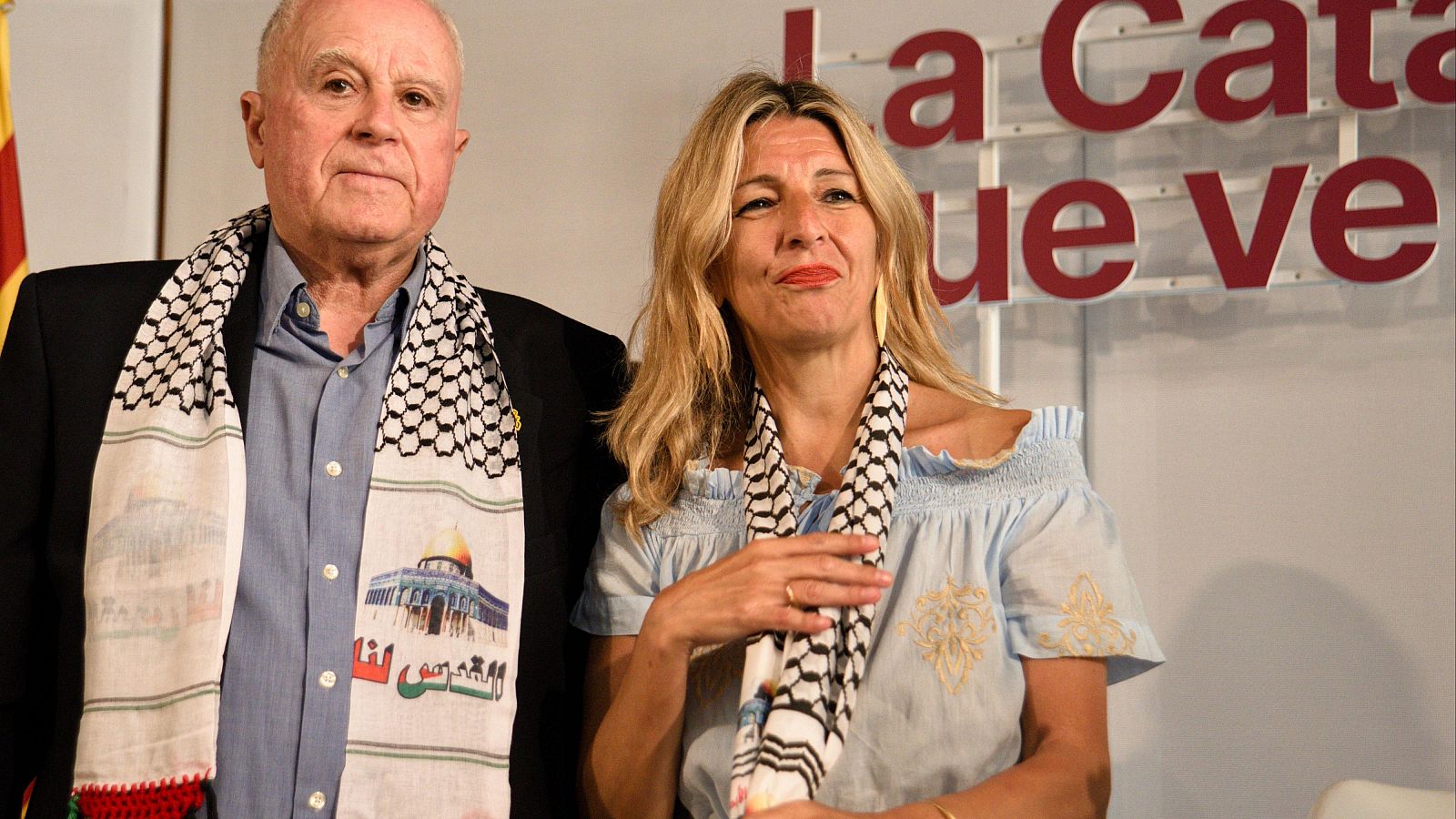 Yolanda Díaz pide a Sánchez reconocer al Estado palestino | Ver