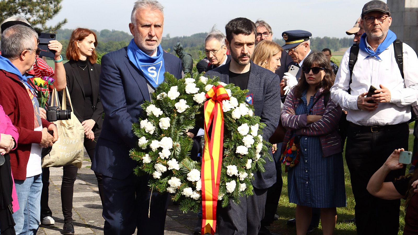 El Gobierno homenajea a los españoles presos en Mauthausen