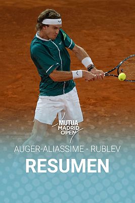 Madrid Open 2024: resumen de la final Rublev - Aliassime