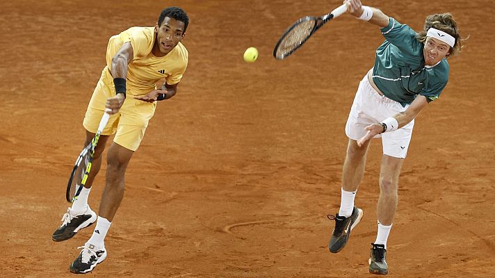 ATP Mutua Madrid Open. Final: F. Auger-Aliassime - Andrey Rublev