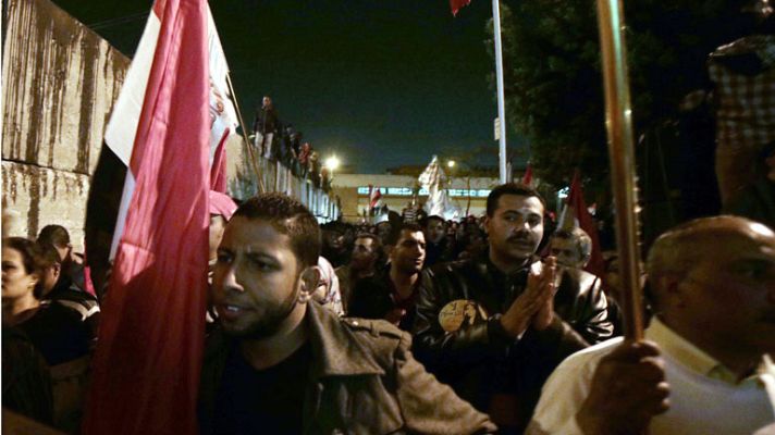 Telediario 1 - Inestabilidad en Egipto