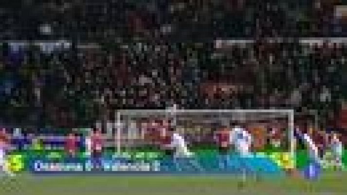 Telediario 1 - El Valencia sentencia a Osasuna