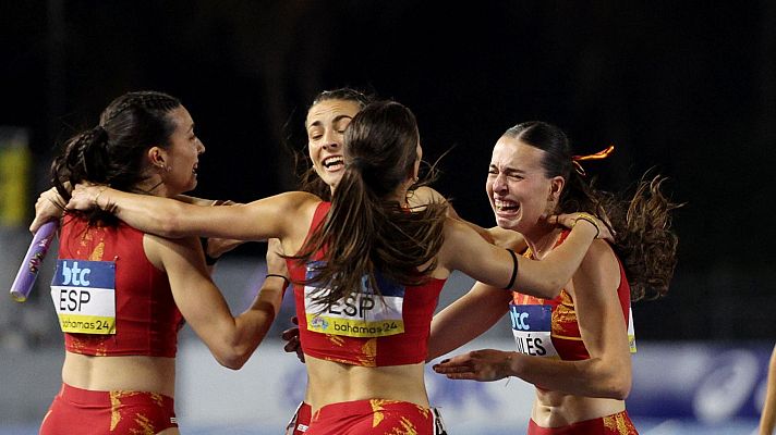 Relevo 4x400 femenino: "Sabíamos que veníamos muy bien, era nuestro principal objetivo"