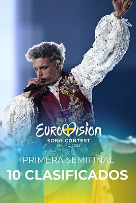 Eurovisión - Los 10 clasificados de la primera semifinal