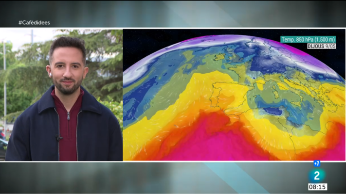 El temps - Darrer dia de fortes tempestes abans de l'arribada de més caloreta
