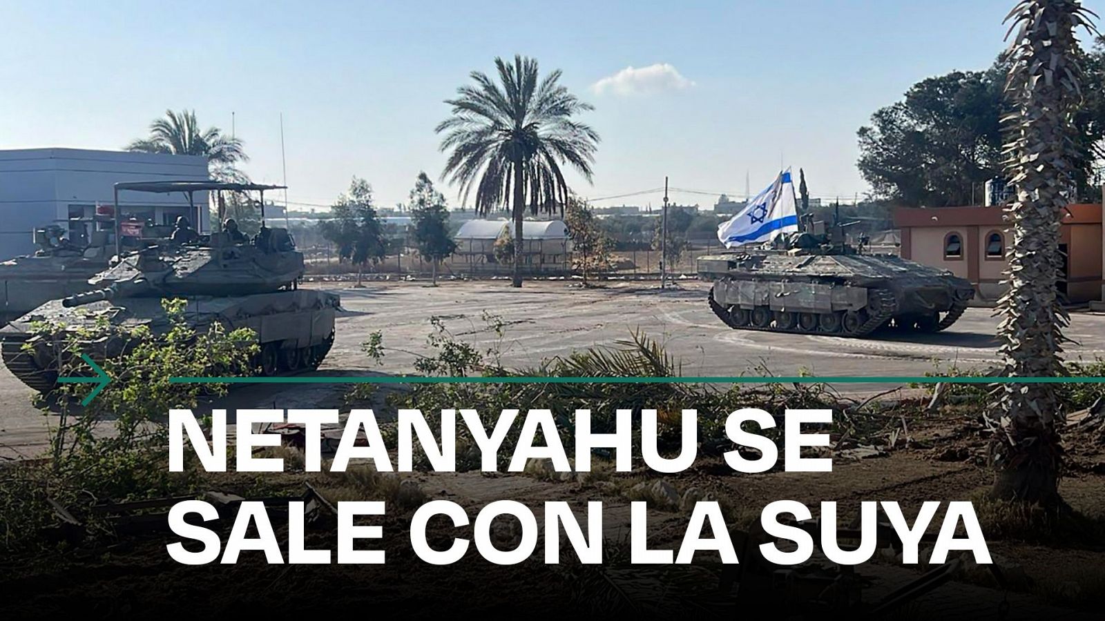 Israel ataca Ráfah y se hace con el único paso que une Gaza y Egipto